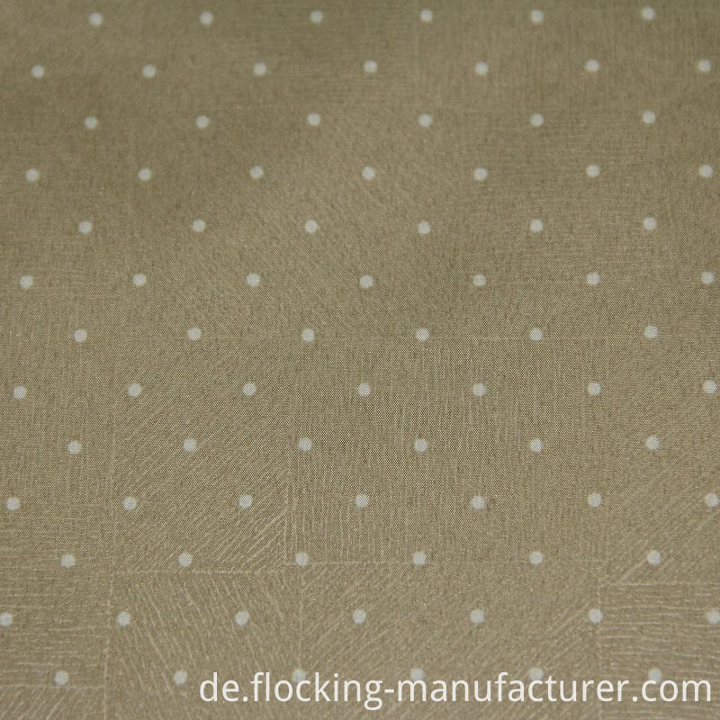 Polka DOT Printed Poly Fabric for Men's Jacket